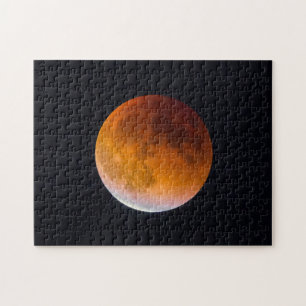 Blue Moon Lunar Eclipse   Washington State Jigsaw Puzzle
