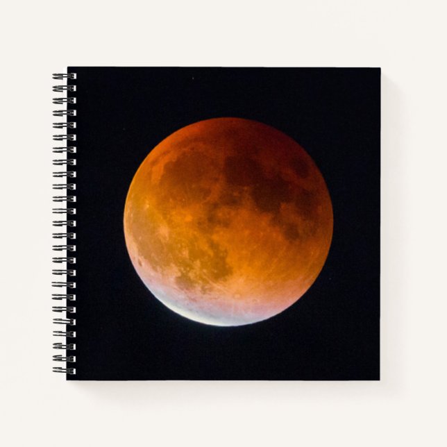 Blue Moon Lunar Eclipse | Washington State Notebook (Front)