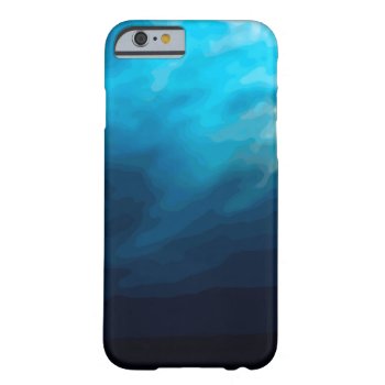 Blue Moon Marble Custom Iphone 6 Case by BOLO_DESIGNS at Zazzle