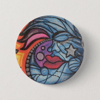 BlUe MoOn Pinback Button