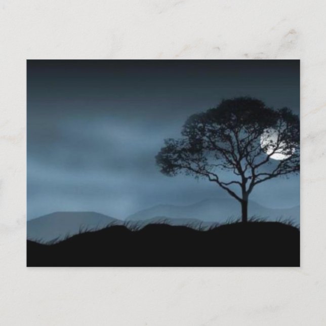 BLUE MOON POSTCARD (Front)