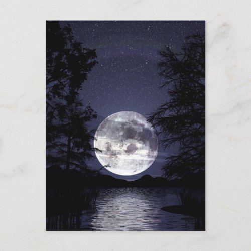 Blue Moon Postcard