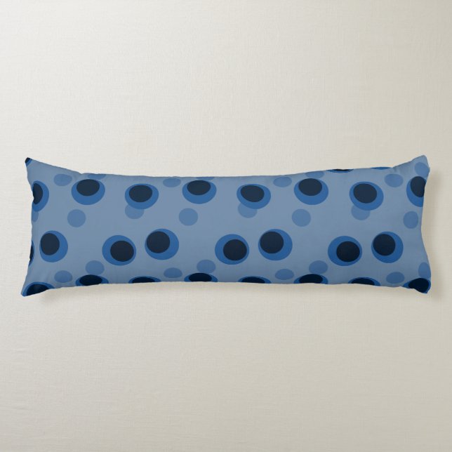Blue Moon Rings Body Pillow (Front)