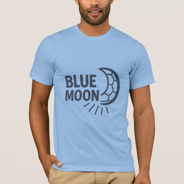 Blue Moon Rising Bella+Canvas Jersey Short Sleeve T-Shirt (Front)