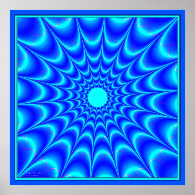 Blue Moon Shining Poster (Front)