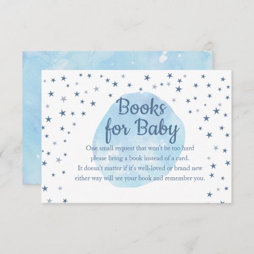 Blue Moon  Stars Books for Baby Request Enclosure