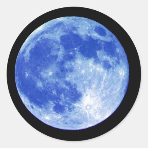 Blue Moon Sticker