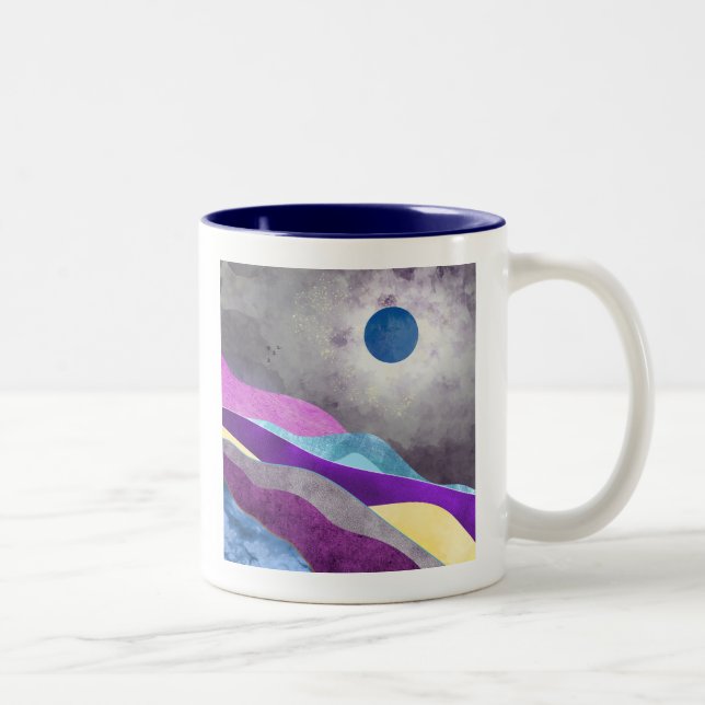 Blue Moon Two-Tone Coffee Mug (Right)