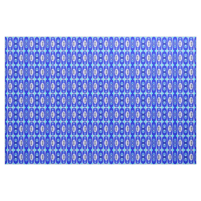 Blue moons fabric (Yard)