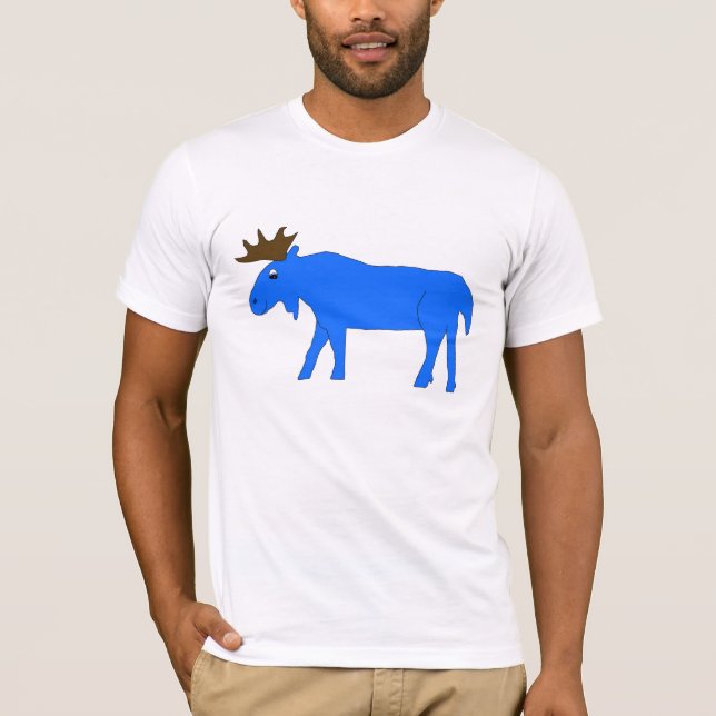 Blue Moose apparel T-Shirt (Front)