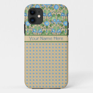 Blue Morning Glory Polkas iPhone 5/5s Xtreme Case