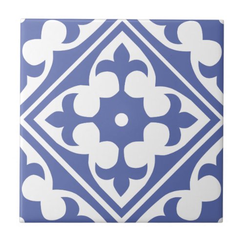 Blue Moroccan tile 4