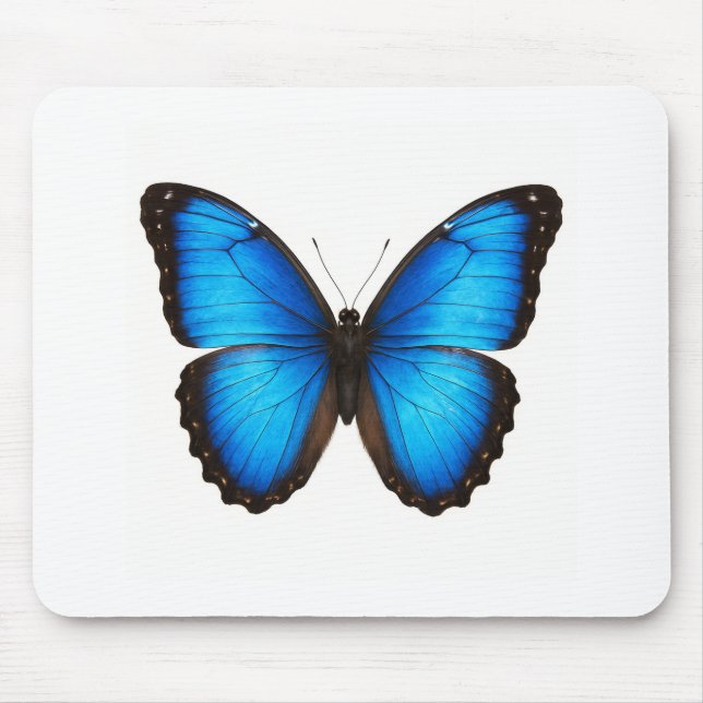 Blue Morpho Brilliance Mouse Pad (Front)