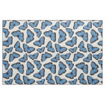 Blue morpho butterflies fabric