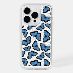 Blue morpho butterflies OtterBox iPhone 14 pro case