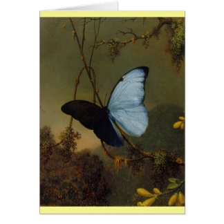 Blue Morpho Butterfly 1865 Spring Personalize Art Cards