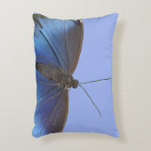 Blue Morpho Butterfly Cust. Accent Pillow (Front(Vertical))