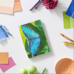 Blue Morpho Butterfly Floral Nature Art iPad Mini Cover<br><div class="desc">Butterfly Blue Morpho against a background of green foliage. A cute iPad Air Cover for you or as a gift.</div>