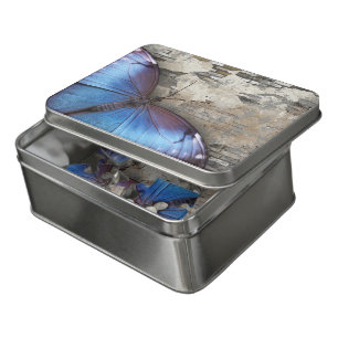 Blue Morpho Butterfly Jigsaw Puzzle