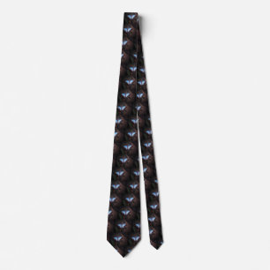Blue Morpho Butterfly Neck Tie