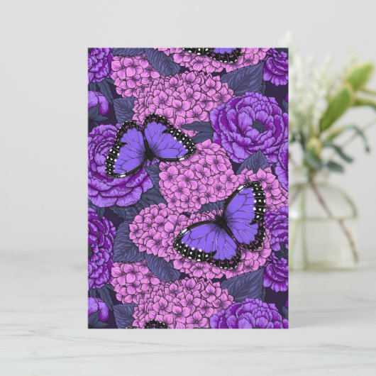 Blue morpho garden 2 (Standing Front)