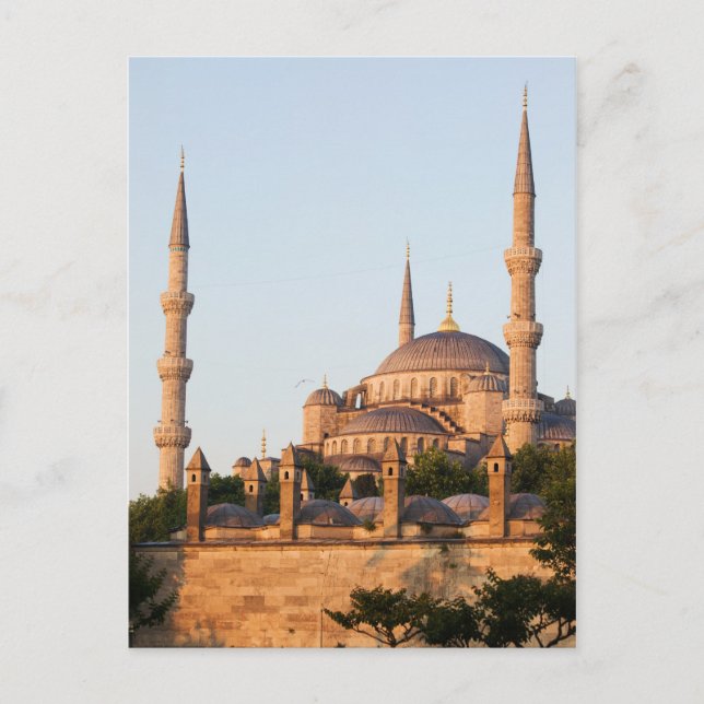 Blue Mosque at Sunrise Postcard (Front)