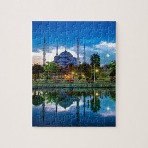 Blue Mosque in Istanbul Jigsaw Puzzle