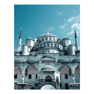 Blue Mosque in Istanbul Letterhead Design