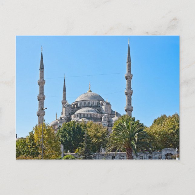 Blue mosque Istanbul Postcard (Front)