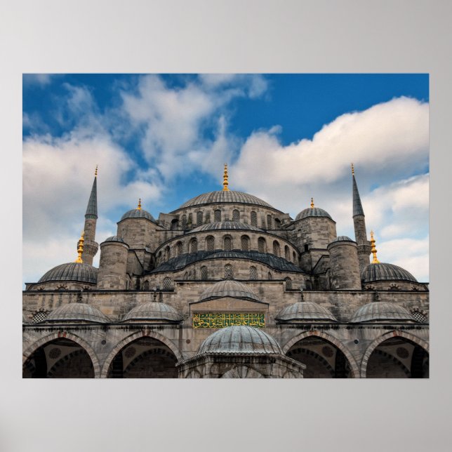 Blue mosque Istanbul Poster (Front)