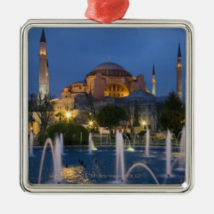 Blue mosque, Istanbul, Turkey Metal Ornament