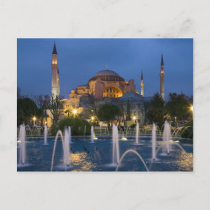 Istanbul Mosque Turkey Post Stamps Vintage Style Greeting Card for Sale by  CityStampsShop
