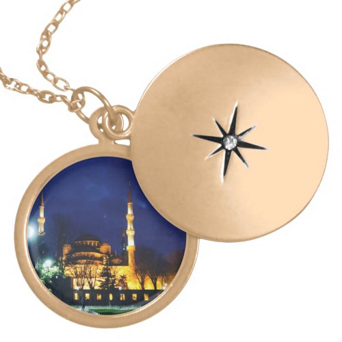 Blue Mosque Necklace