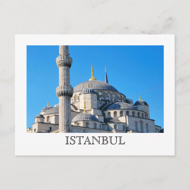 Blue Mosque Postcard (Front)