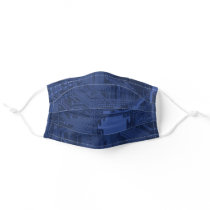 Blue Motherboard Geek Electronics Adult Cloth Face Mask
