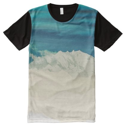 Blue Mountain All-Over-Print T-Shirt