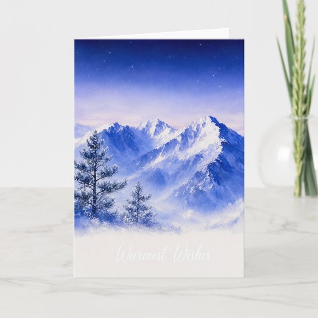 Blue Mountain Card (Front)