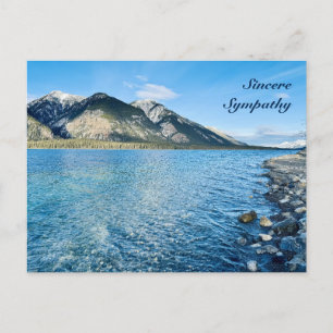 Blue Mountain Christian Quote Condolence Postcard