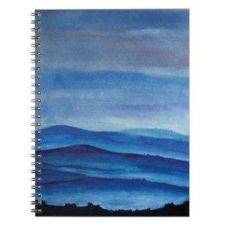 Blue Mountain Landscape Photo Notebook