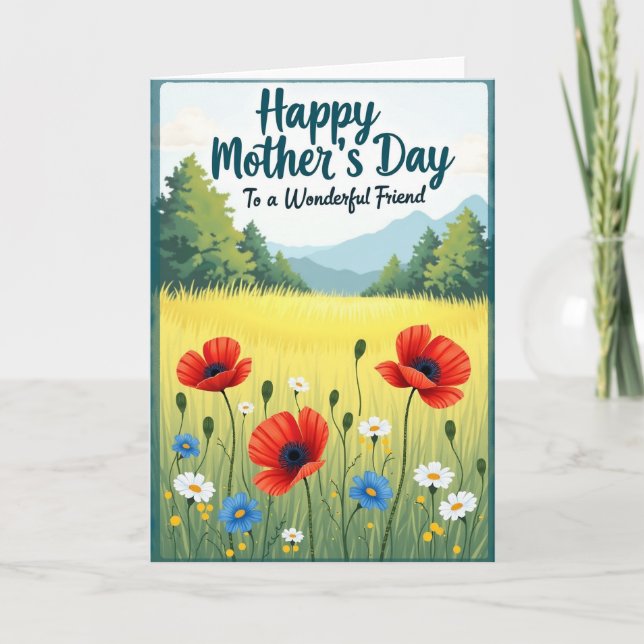 Blue Mountain Mothers Day Card (Front)