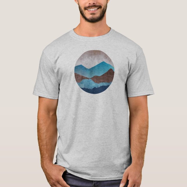 Blue Mountain Peaks T-Shirt (Front)