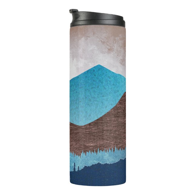 Blue Mountain Peaks Thermal Tumbler (Rotated Right)