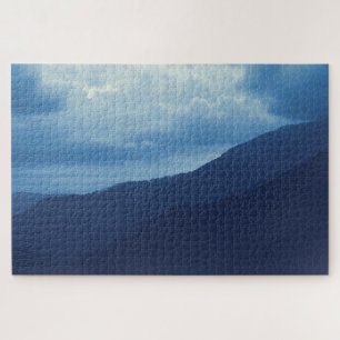 Blue Mountain Storm - 20 x 30 Jigsaw Puzzle