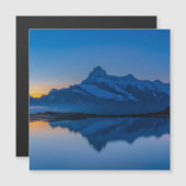 Blue Mountain Sunset Water Reflection (Front/Back)
