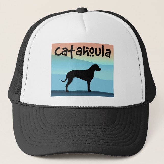 Blue Mountains Catahoula Trucker Hat (Front)