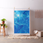 Blue mountains. Fractal pattern Fabric