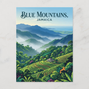 Blue Mountains Jamaica Postcard