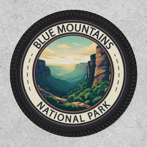 Blue Mountains National Park Australia Vintage Patch