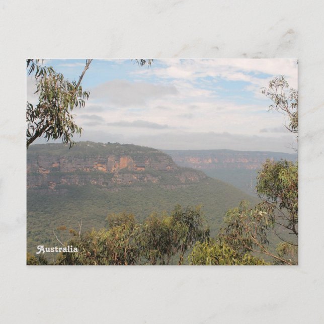 Blue Mountains, New South Wales, Australia A Postcard (Front)