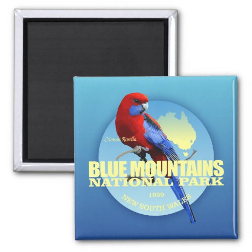 Blue Mountains NP _Crimson Rosella Magnet